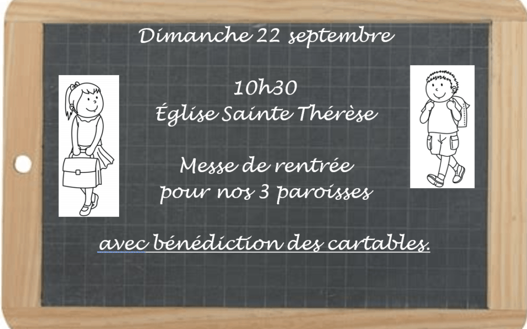 C’est la rentrée