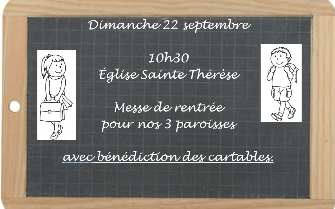 C’est la rentrée