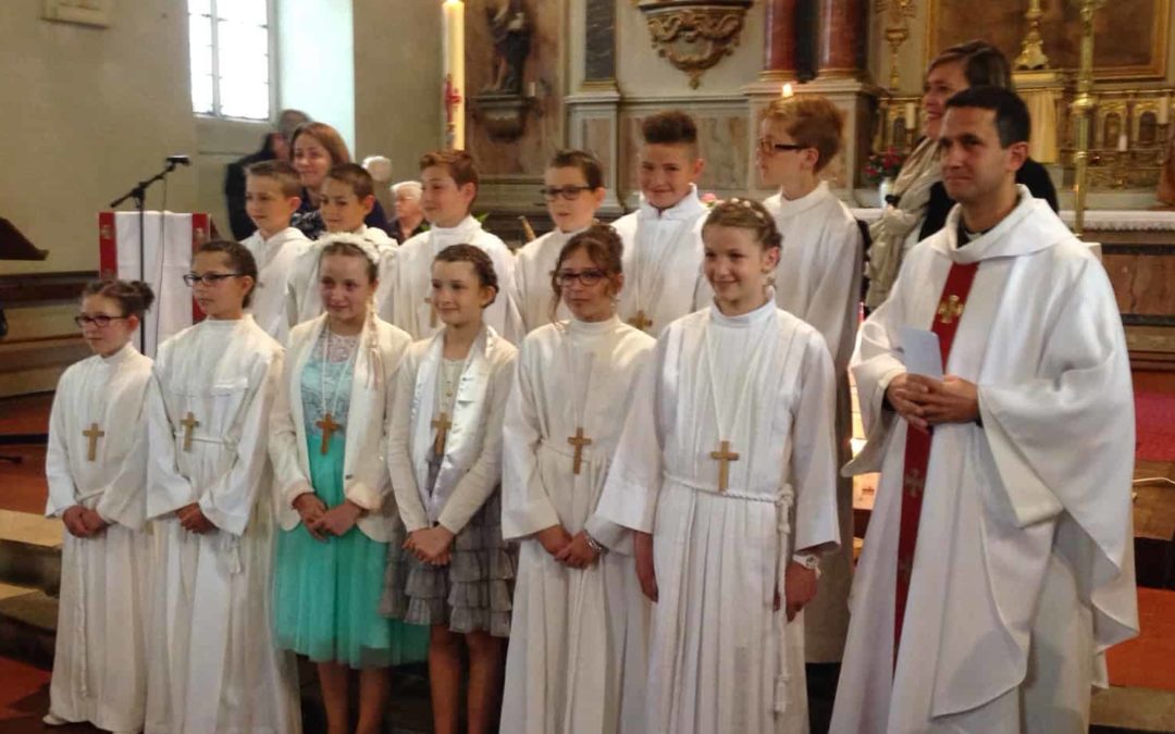 Avancer vers la première des communions