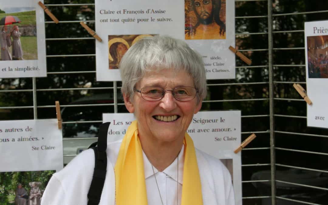 Sr Bernadette, miraculée de Lourdes, au Mans