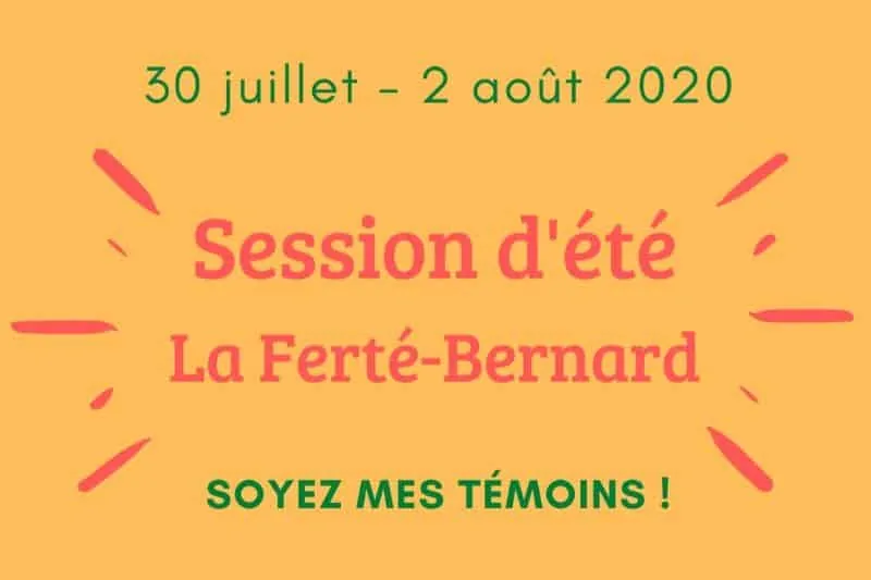 Session d’été de la Ferté Bernard