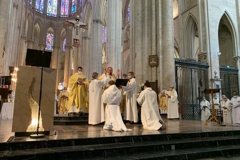 Souvenirs de l’ordination diaconale de Gaël et Antoine