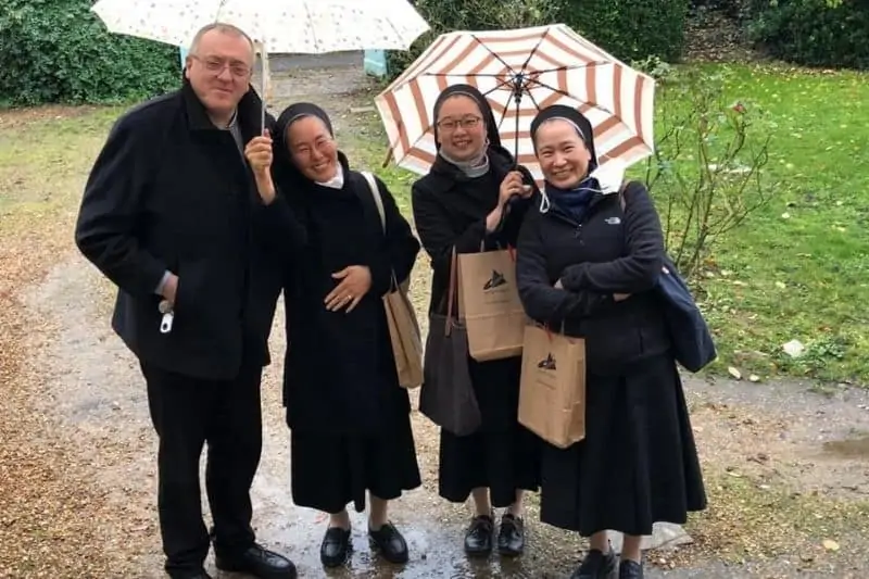 Installation des soeurs coréennes à La Flèche