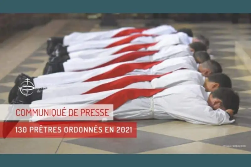 130 prêtres ordonnés en 2021