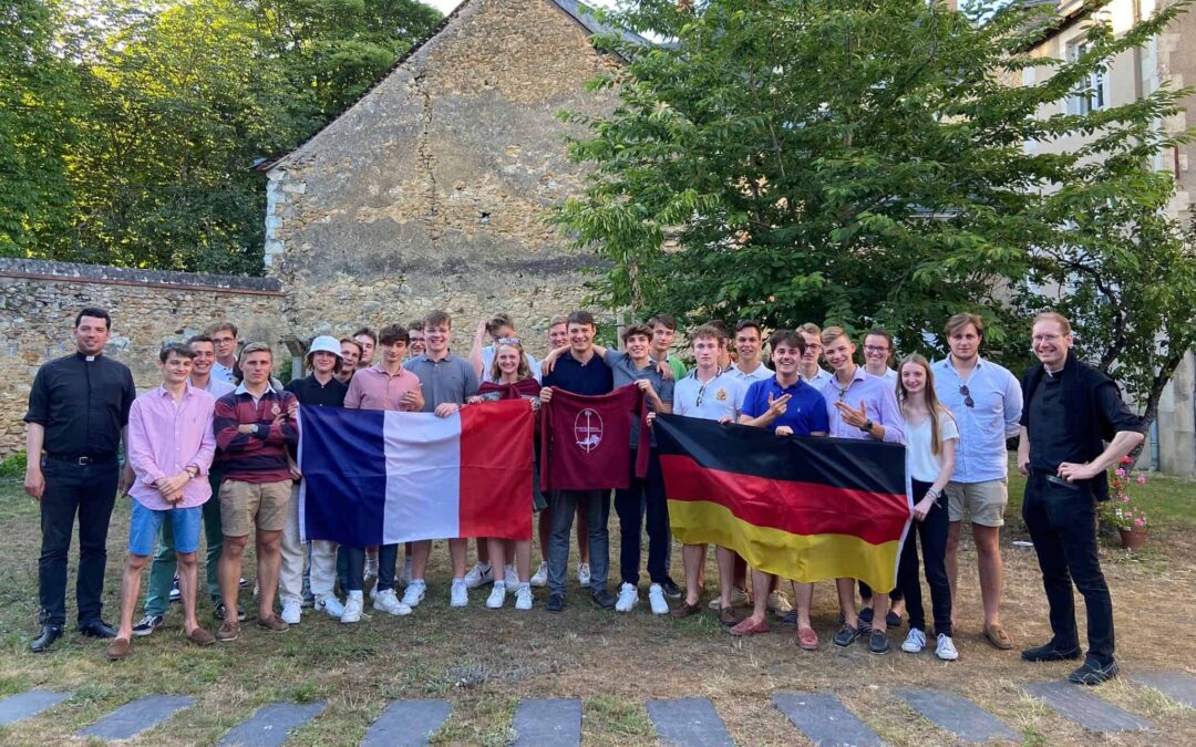 Visite des jeunes de Paderborn au Mans