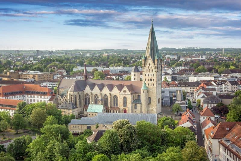 Cathédrale de Paderborn en Allemagne