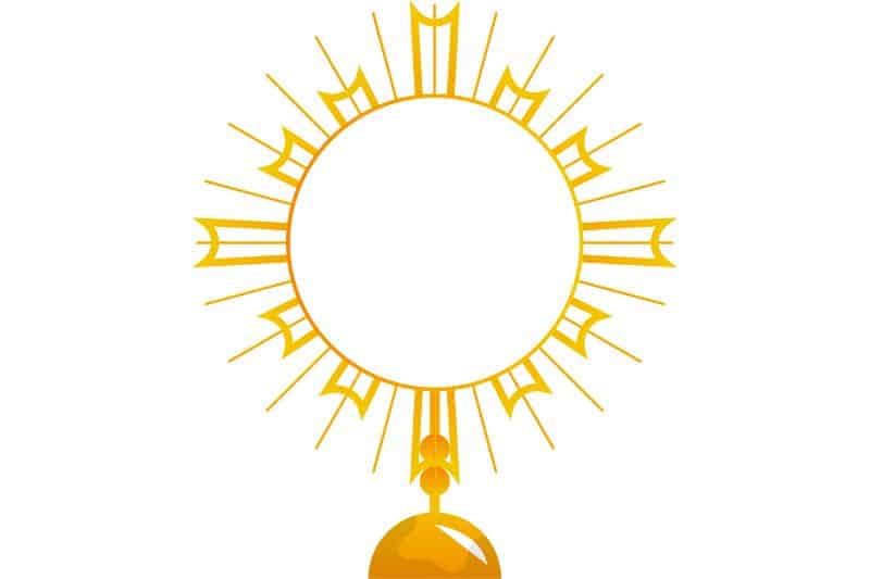 Dessin du Saint sacrement