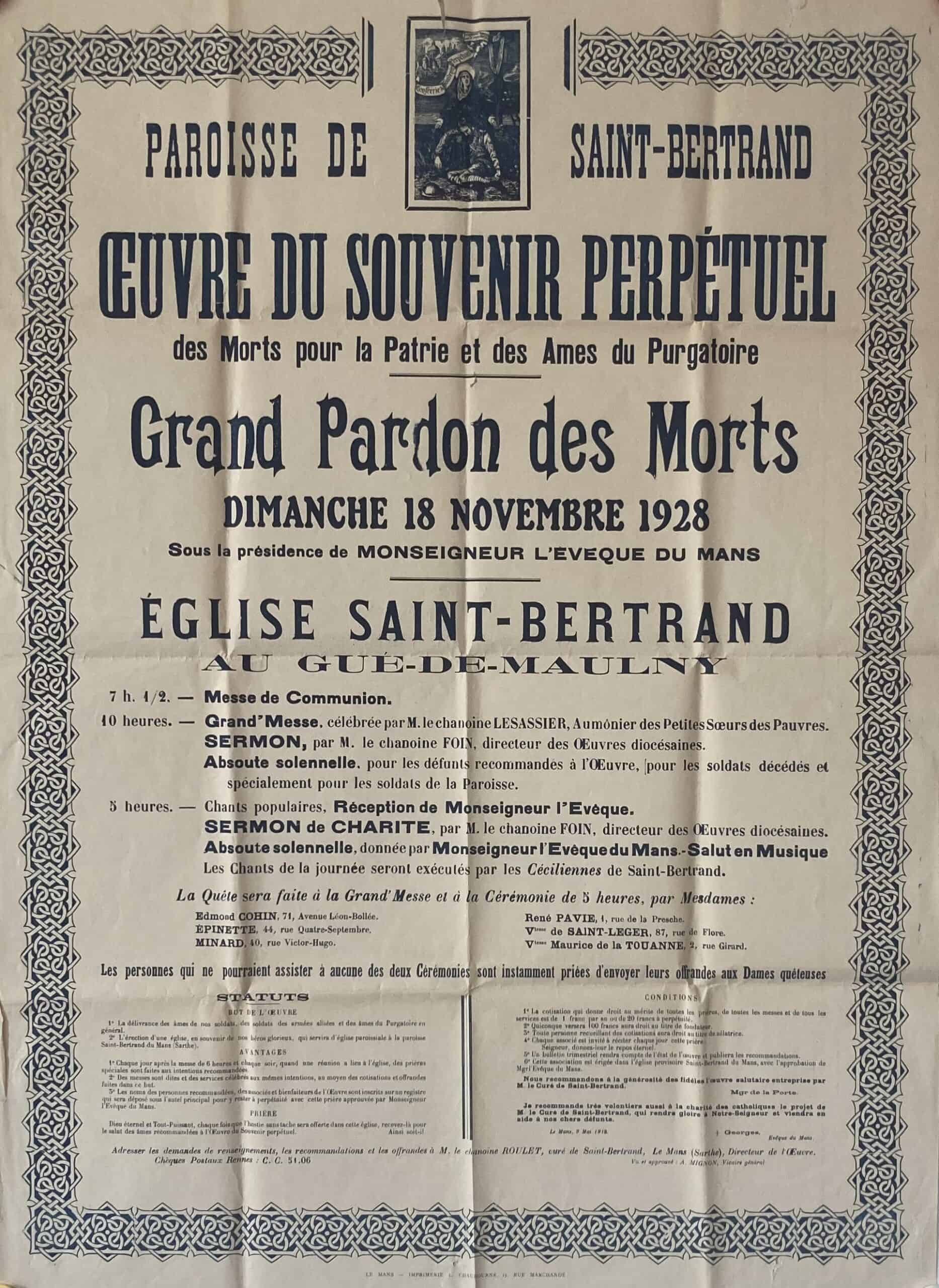 eglise st bertrand le mans