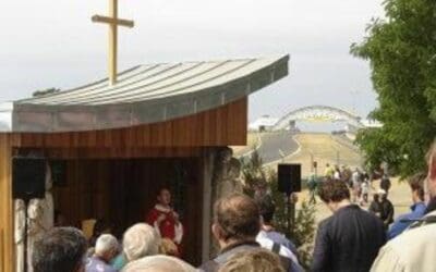 Une messe aux 24 heures du Mans