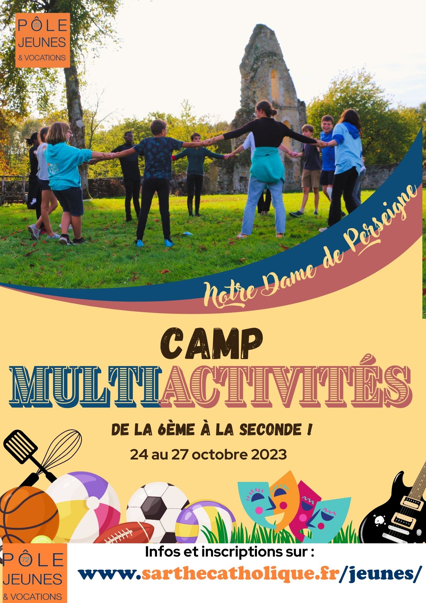 Affiche camp multi-activités