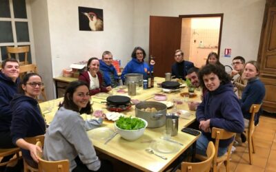 Abbaye de la Coudre week-end pour tous les étudiants.