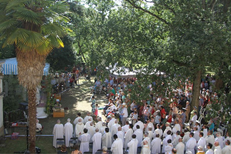 Autour de Notre-Dame du Chêne, l’année a commencé