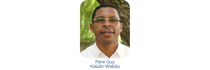 Portrait du père Guy Kalubi-Walelu