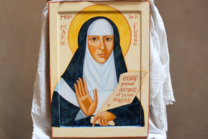 Mère Marie de la Ferre : une nouvelle icône pour la maison diocésaine