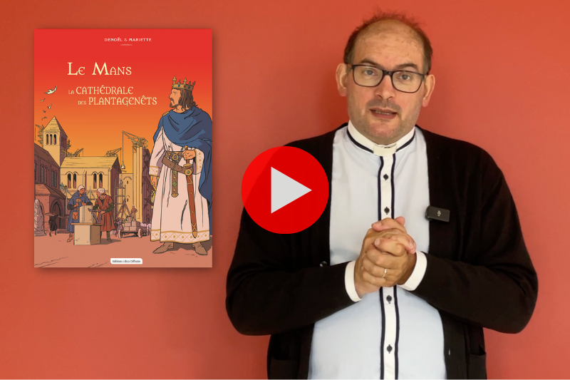 Soirée de lancement de la première BD sur la cathédrale du Mans !