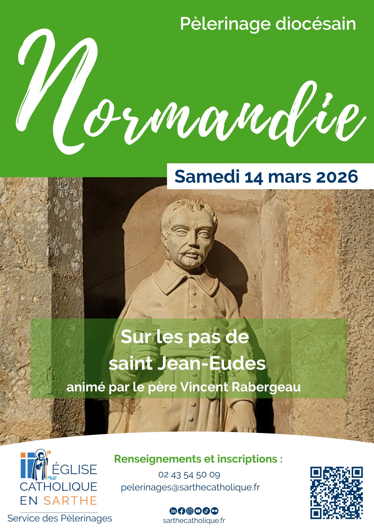 Basilique de Lisieux avec visage de Sainte Thérèse