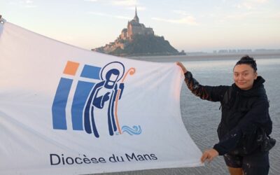 Pèlerinage des étudiants au Mont Saint-Michel