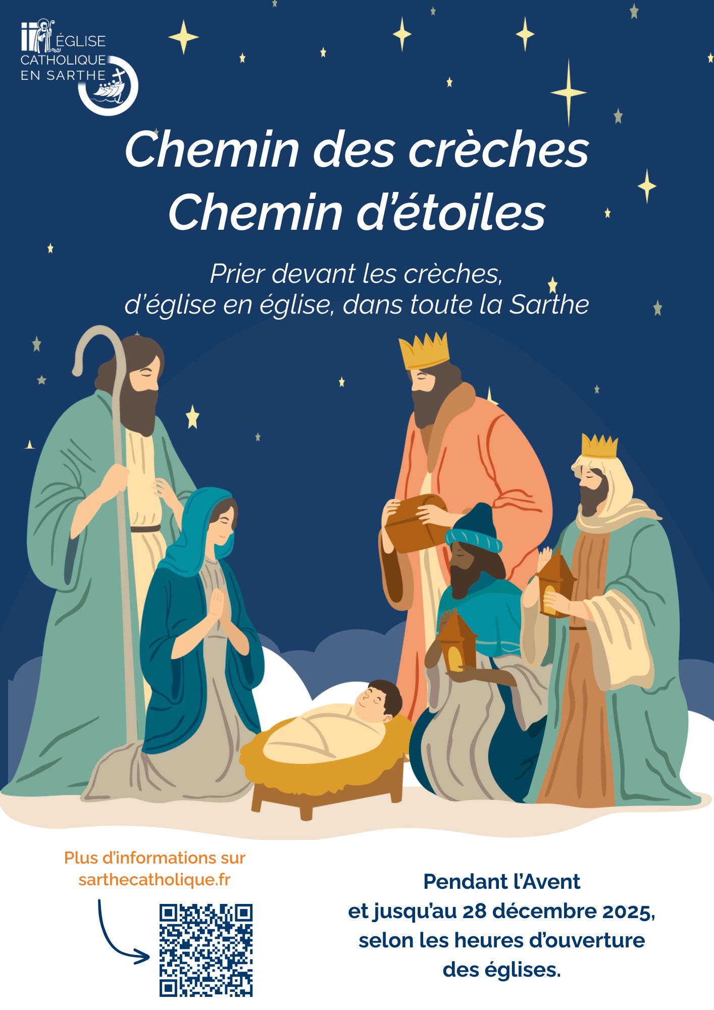Affiche_Chemin-des-creches_2025 Visuel chemin des crèches