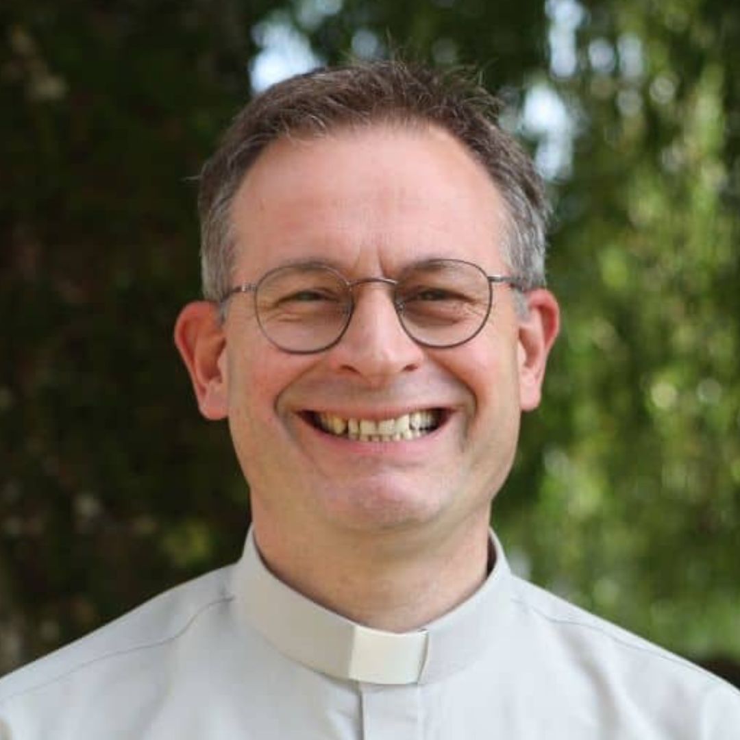 Portraits des pères Christophe Hadevis, Jean-Michel Payeur, Patrick Pouplin et Jean-Max Renard
