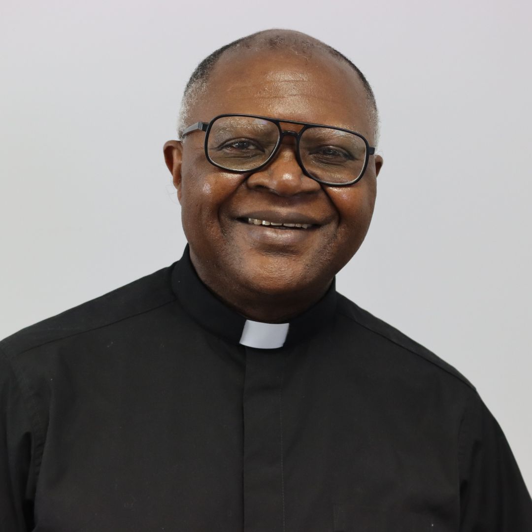 Portraits des pères Jean-Christophe Delente et Julien Sossou