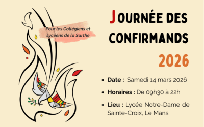 Journée des Confirmands 2026