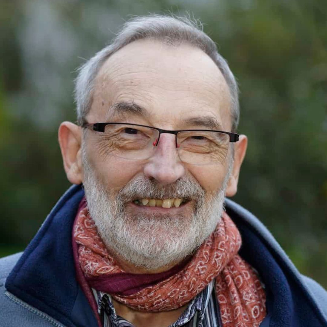Portraits des pères Jean-Christophe Delente et Julien Sossou